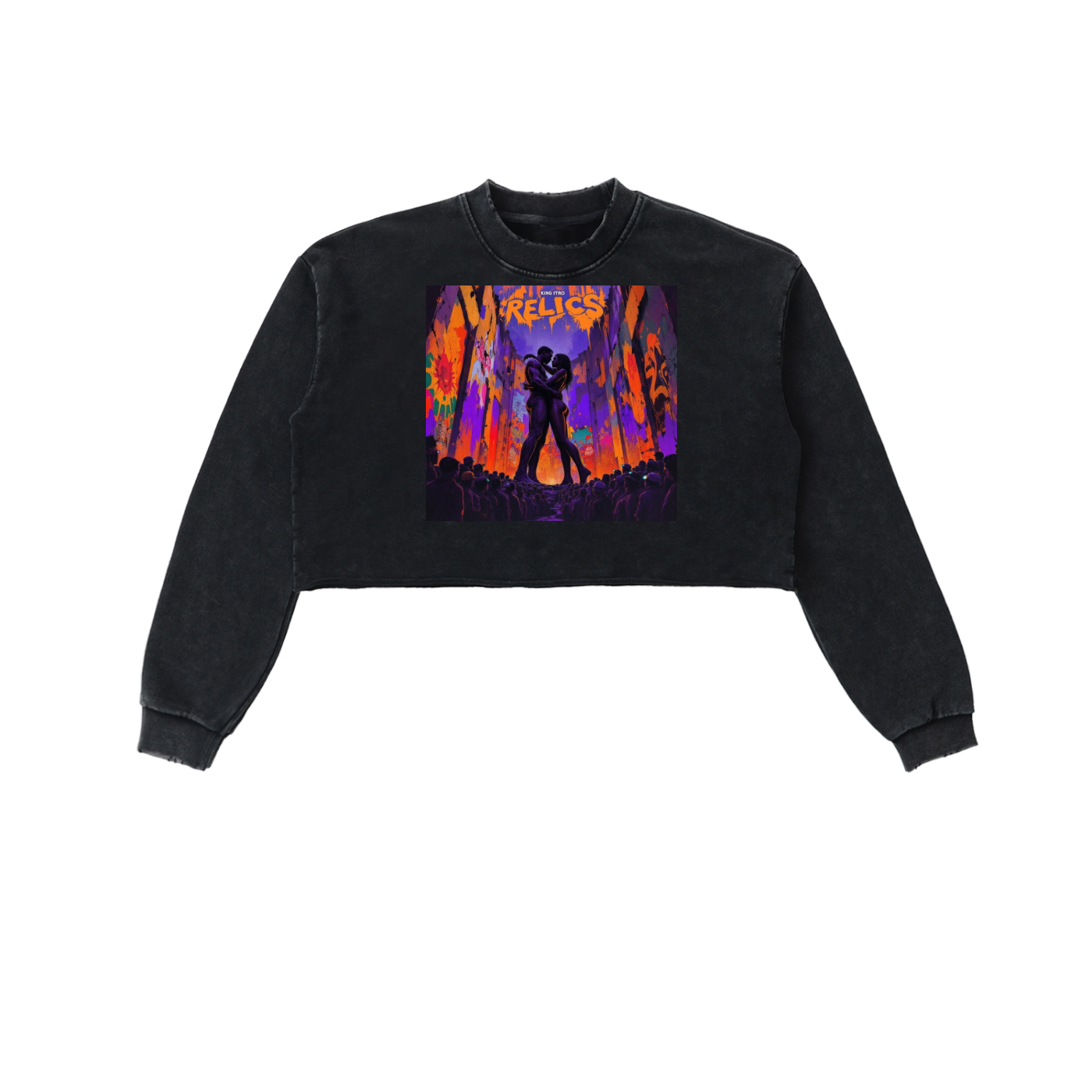 "Relics" Bruce's Beach Cropped Sweatshirt