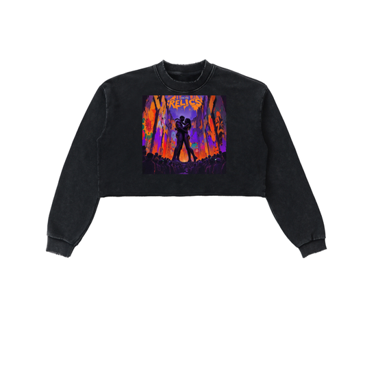 "Relics" Bruce's Beach Cropped Sweatshirt