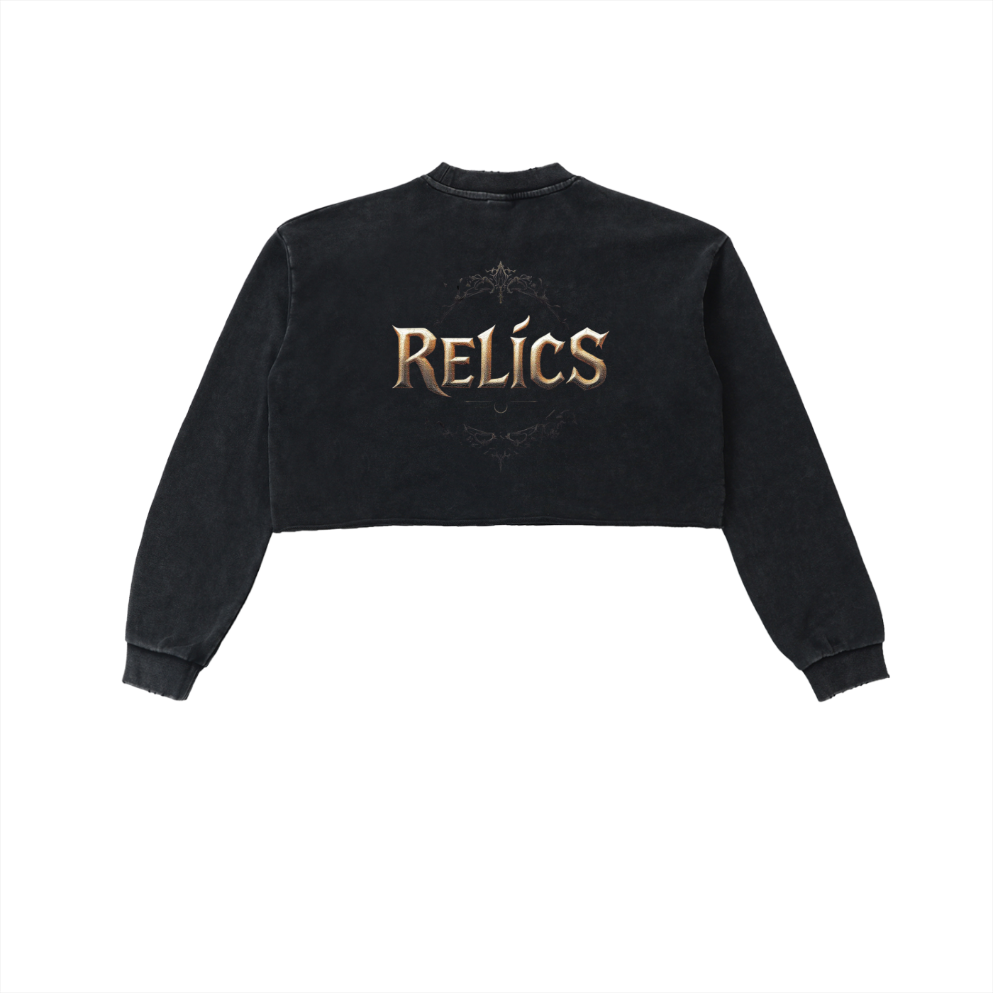 "Relics" Bruce's Beach Cropped Sweatshirt