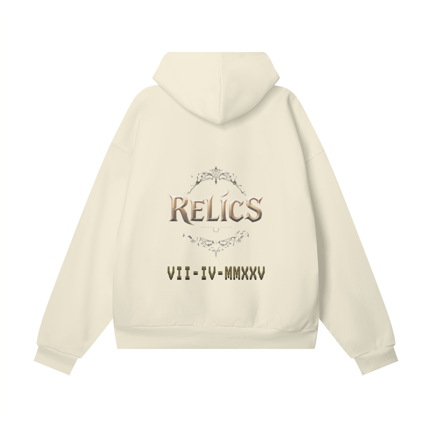 "Relics" Hidden Pocket Fleece Hoodie
