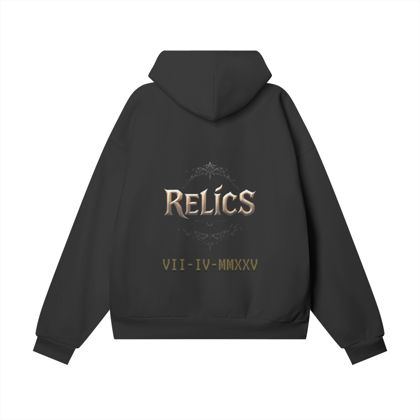 "Relics" Hidden Pocket Fleece Hoodie