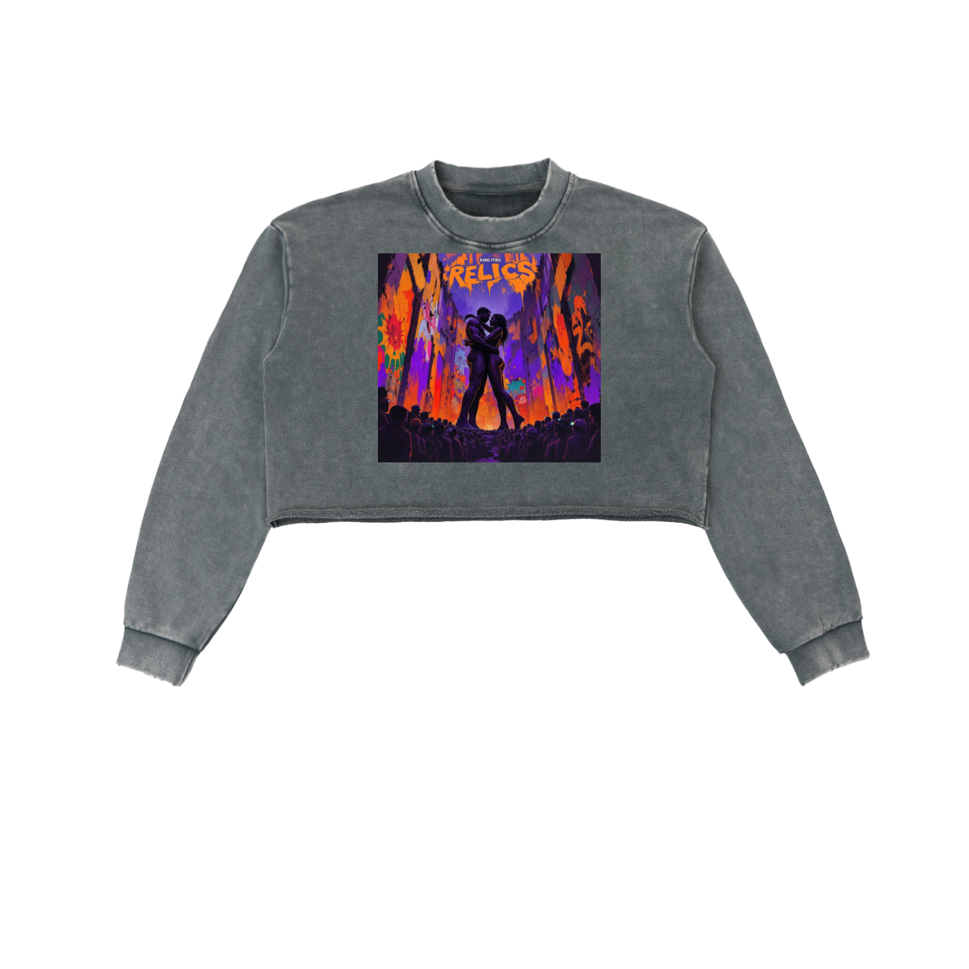 "Relics" Bruce's Beach Cropped Sweatshirt