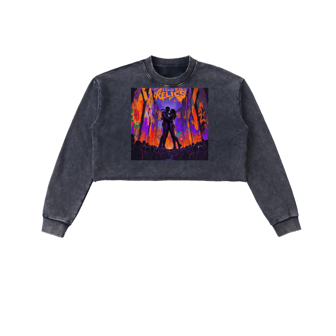 "Relics" Bruce's Beach Cropped Sweatshirt
