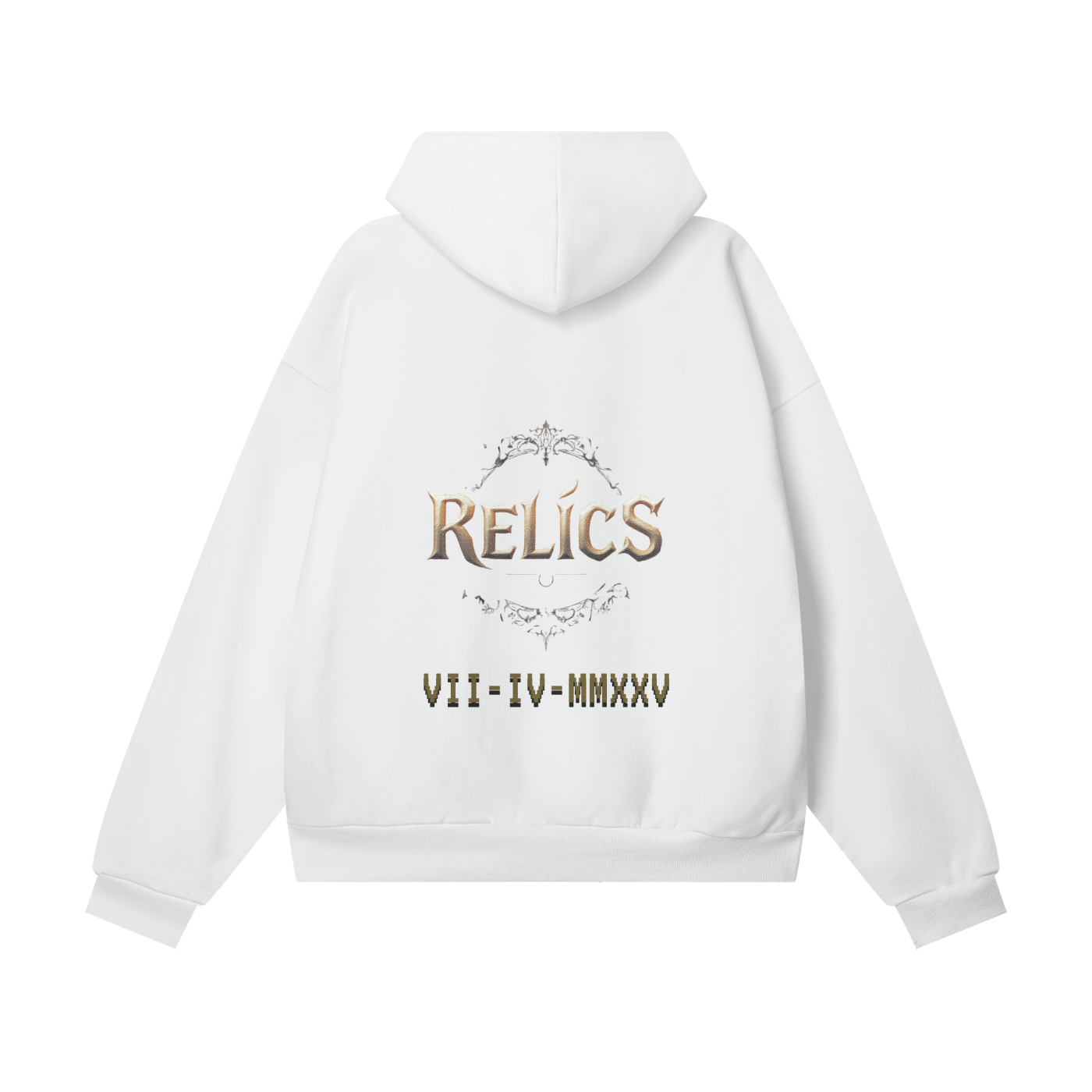 "Relics" Hidden Pocket Fleece Hoodie