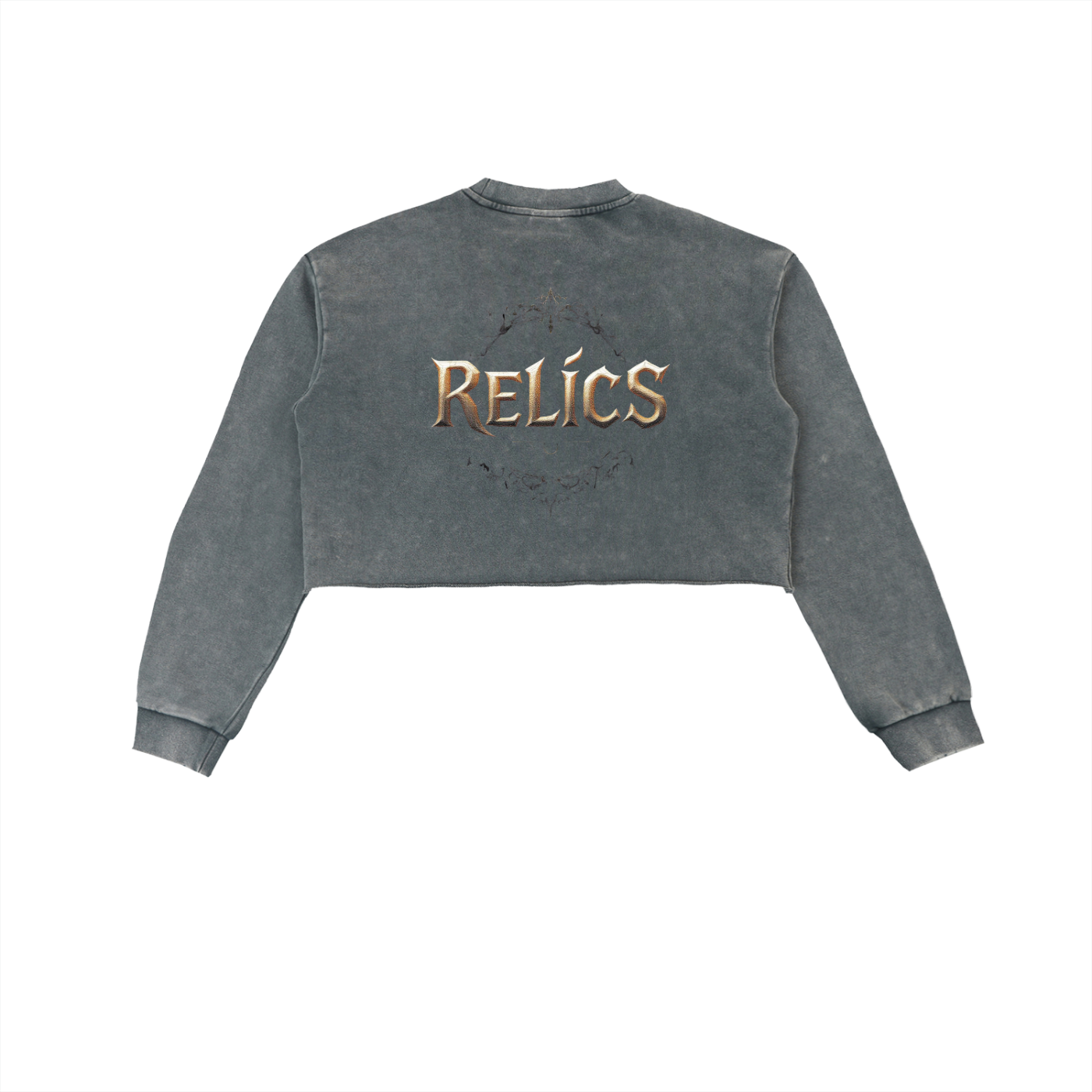 "Relics" Bruce's Beach Cropped Sweatshirt