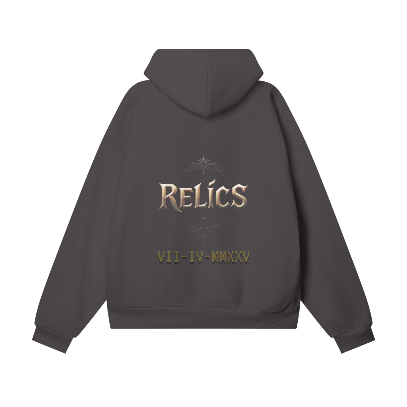 "Relics" Hidden Pocket Fleece Hoodie