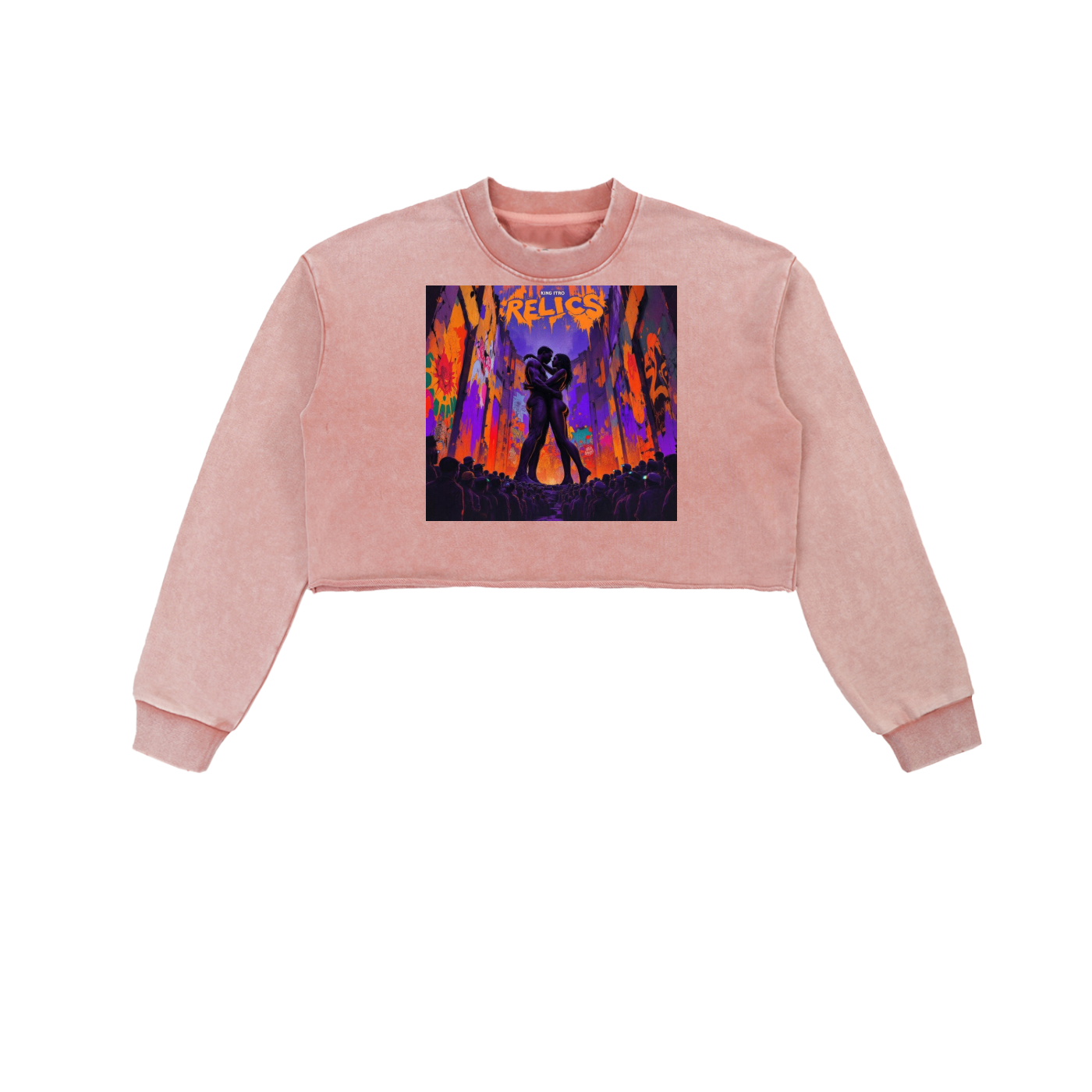"Relics" Bruce's Beach Cropped Sweatshirt
